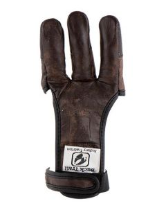 A032801 BUCK TRAIL SHOOTING GLOVES BUFFALO LEATHER