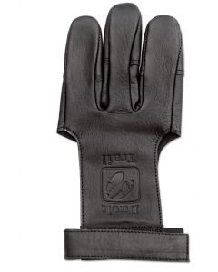 A050463 BUCK TRAIL SHOOTING GLOVES STYGIAN LEATHER