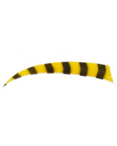 18100 5 Inches Shield Barred yellow / black